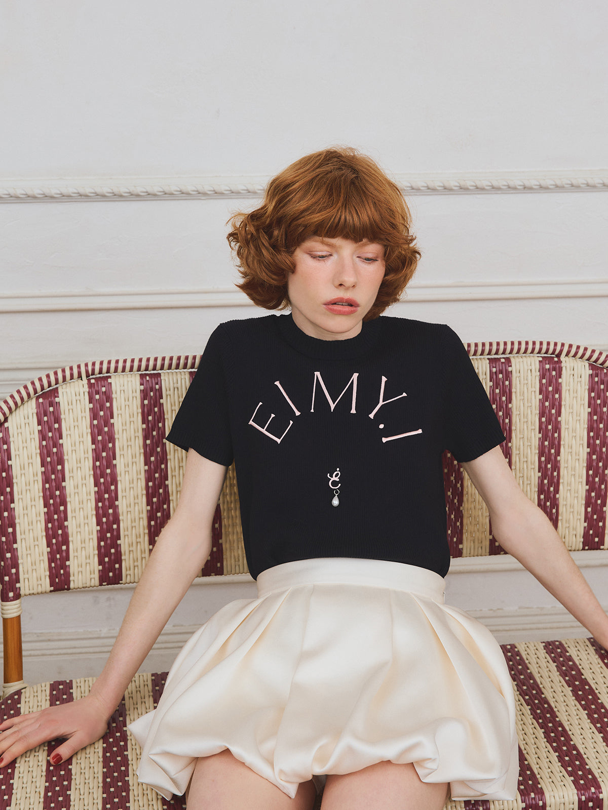 EIMYロゴニットプルオーバー