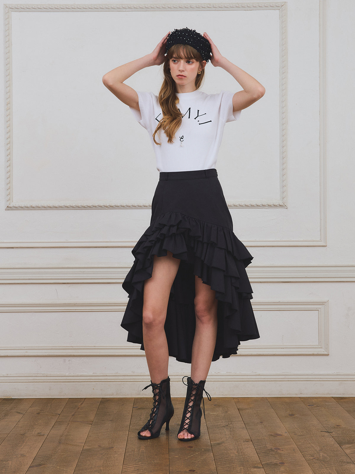 EIMYロゴニットプルオーバー