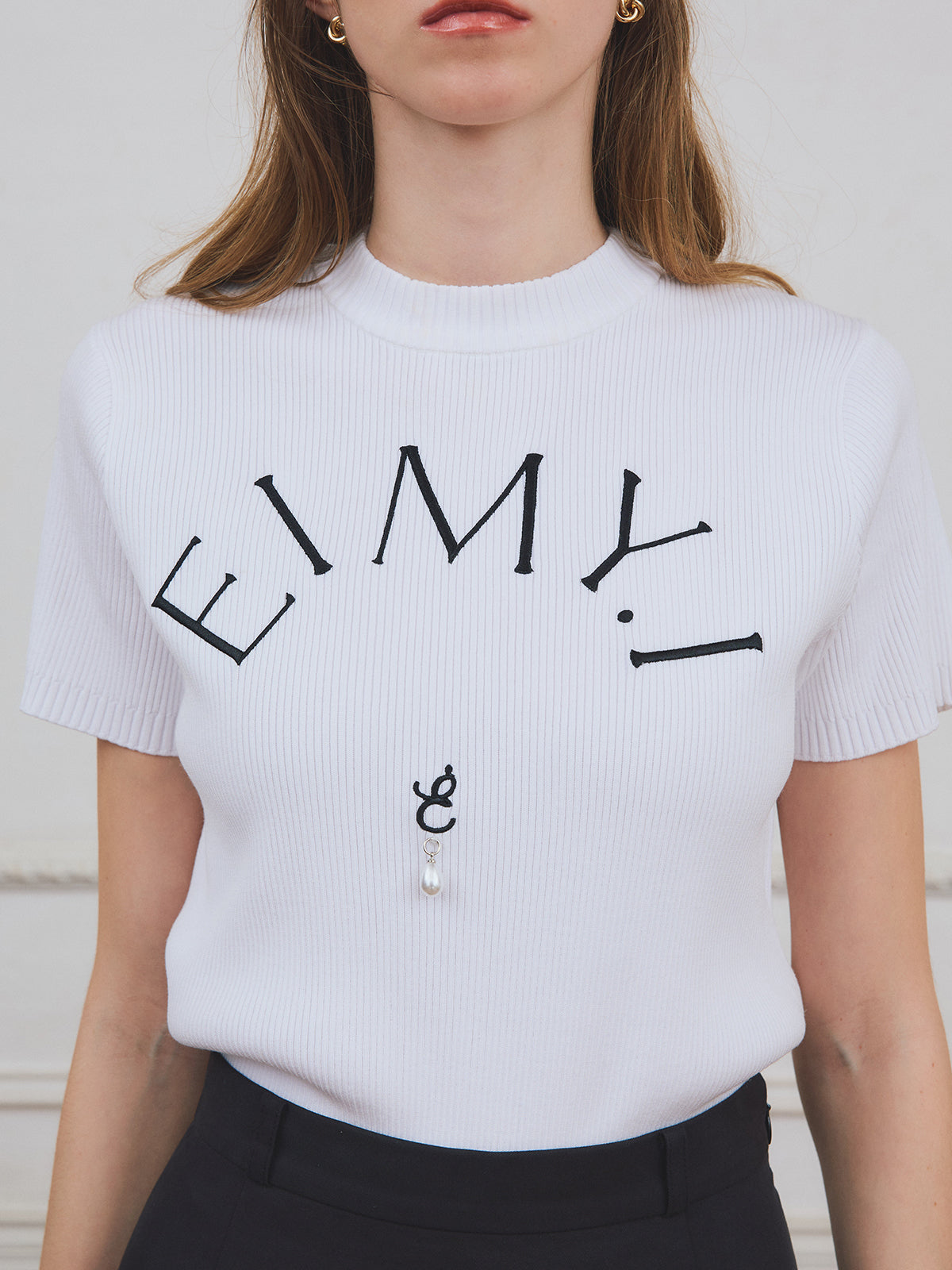 EIMYロゴニットプルオーバー