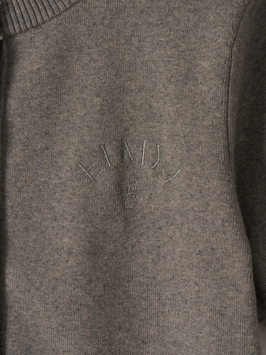 プリーツミニスカートカーデニットセットアップ