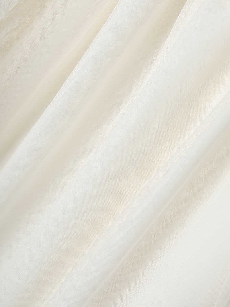 TULLE WRAP RIBBON SKIRT
