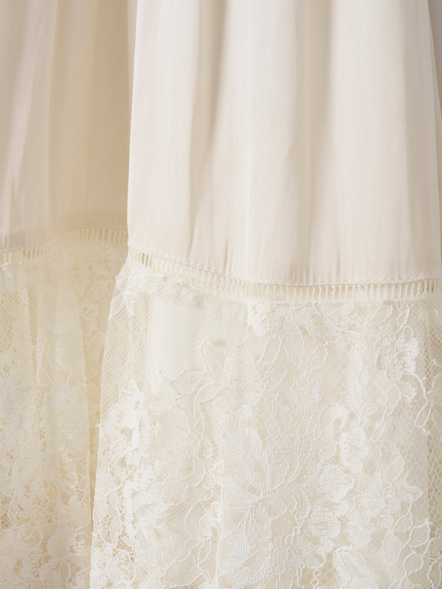 LACE SWITCHING DRESS