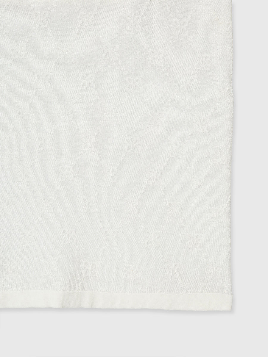 PAPILLON MONOGRAM KNIT DRESS