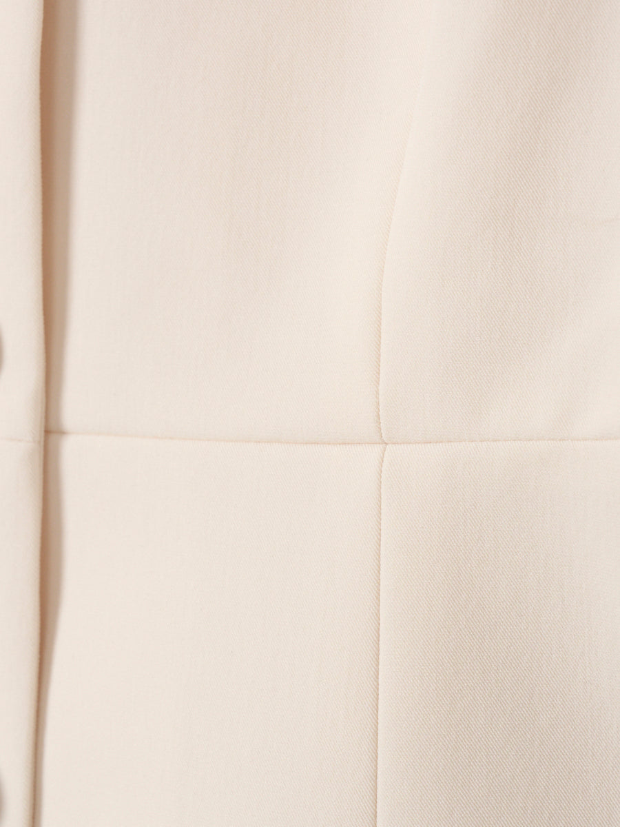 RIBBON TIE PUFF JACKET