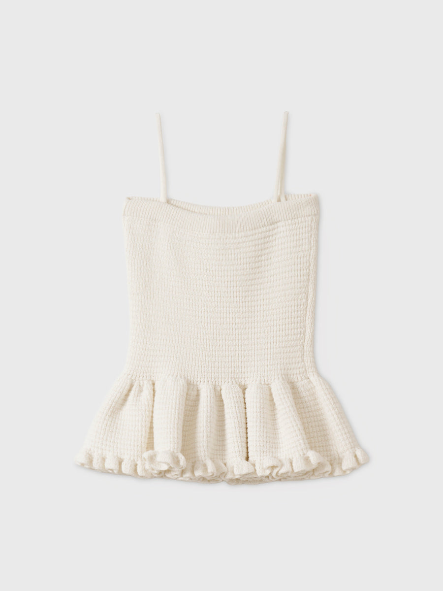 CROCHET KNIT BUSTIER