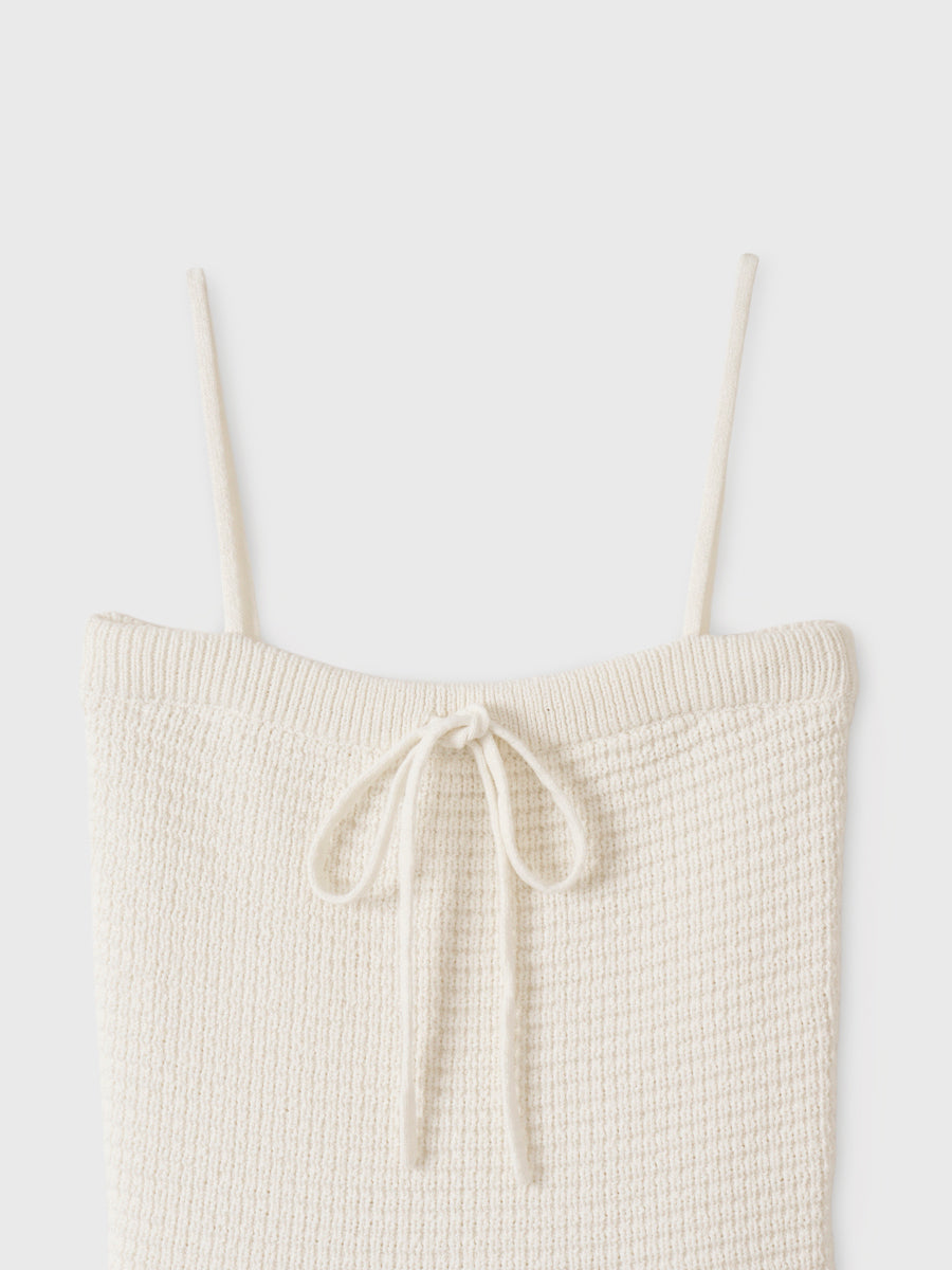 CROCHET KNIT BUSTIER