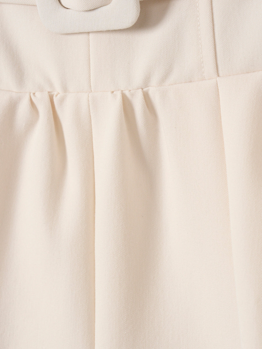 FLARED SHORT PANTS
