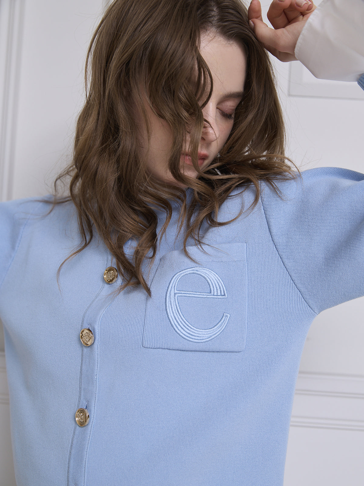 【1.14 New Color】Attached collar カーディガン