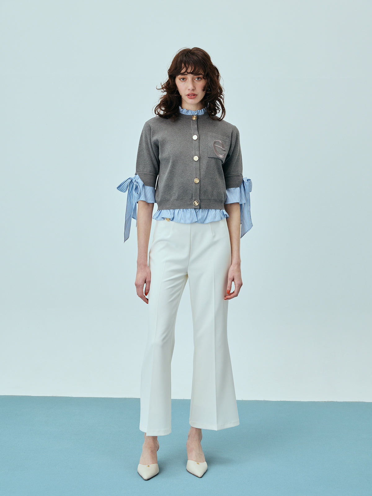 BELL SILHOUETTE PANTS
