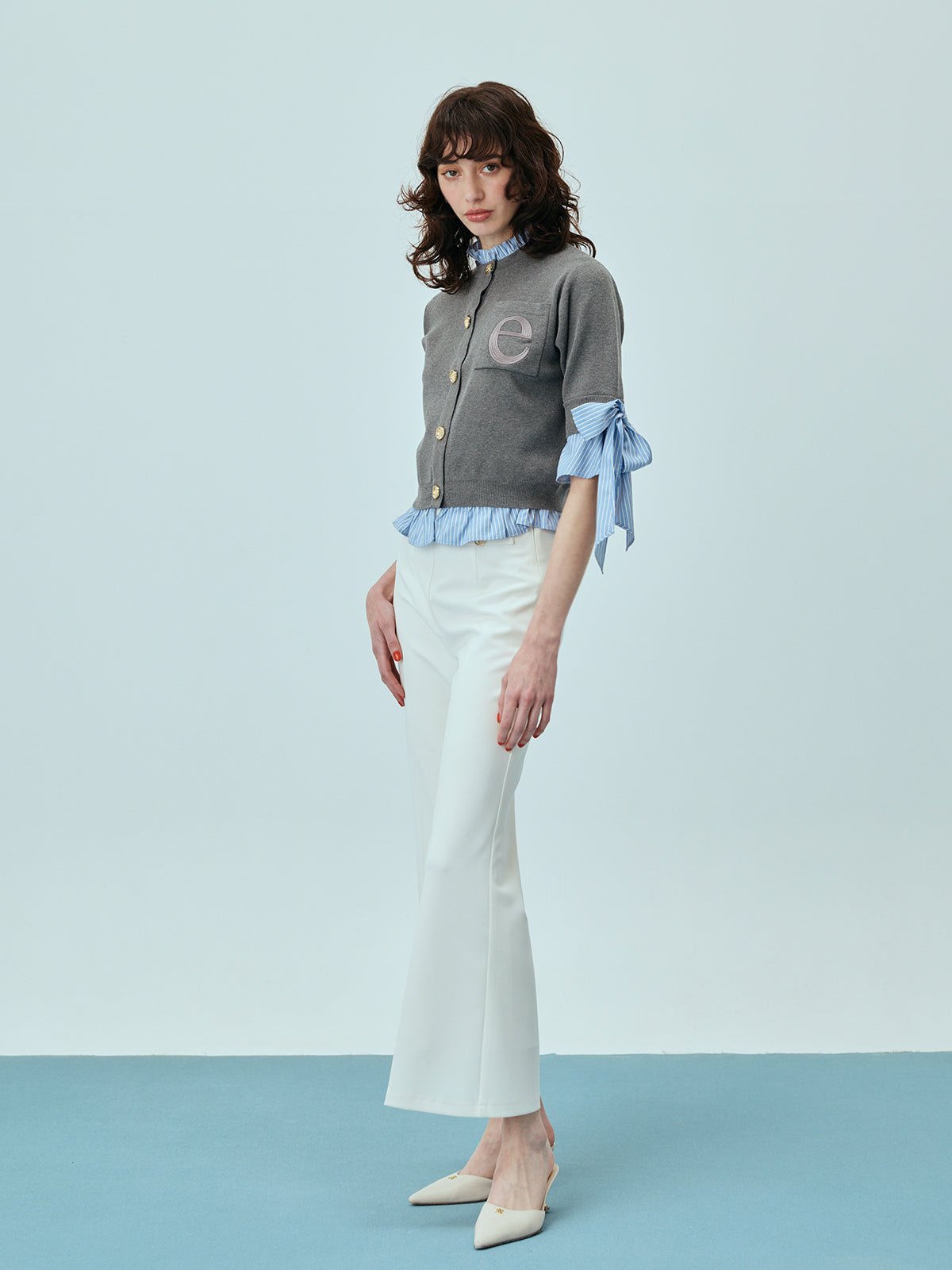 BELL SILHOUETTE PANTS