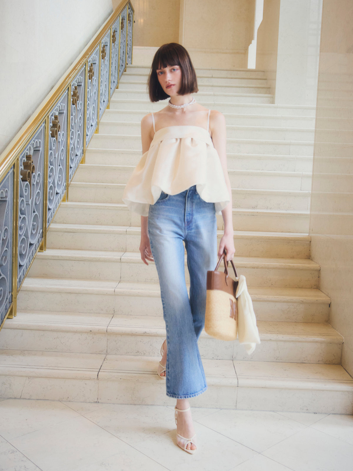 STRECH FLARE DENIM