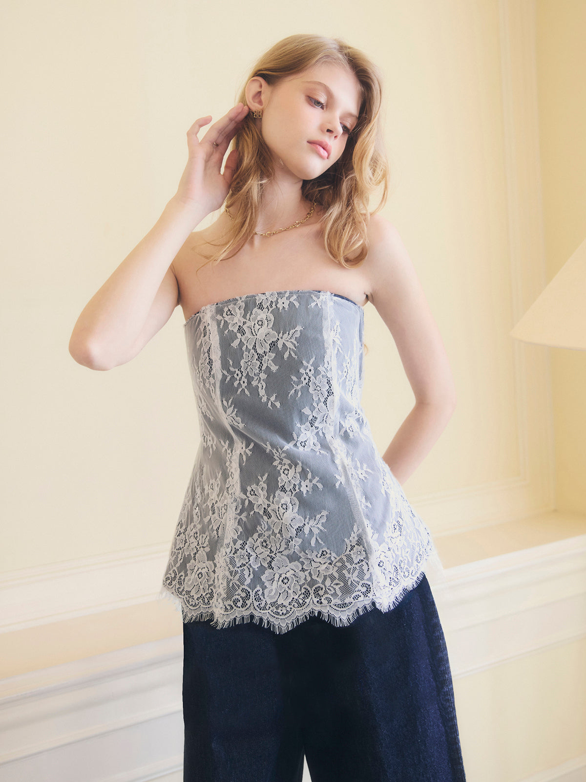 MODEL:176cm/COLOR:INDIGO/SIZE:36(S)