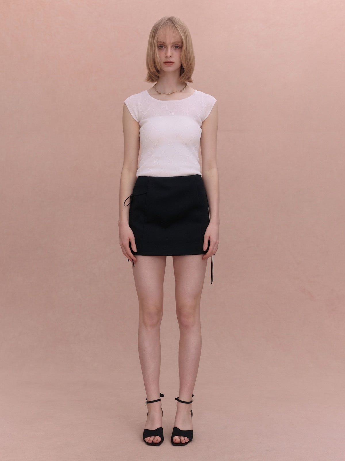 PAPILLON MONOGRAM KNIT TOP