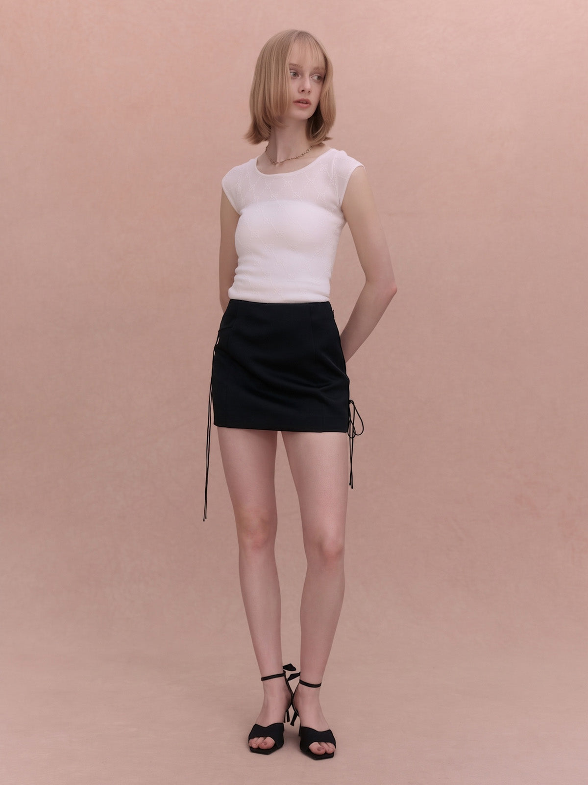 PAPILLON MONOGRAM KNIT TOP