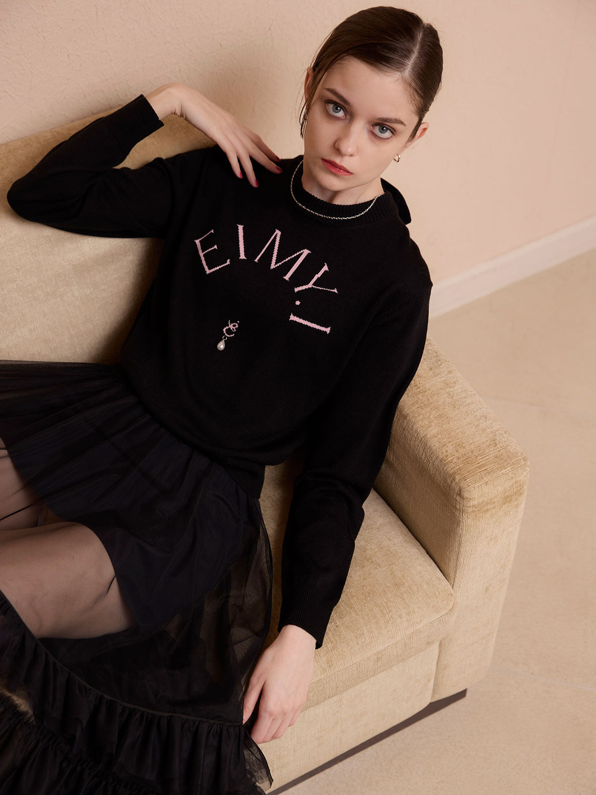 herlipto Share The Love Knit Top トップス Her lip to Share The