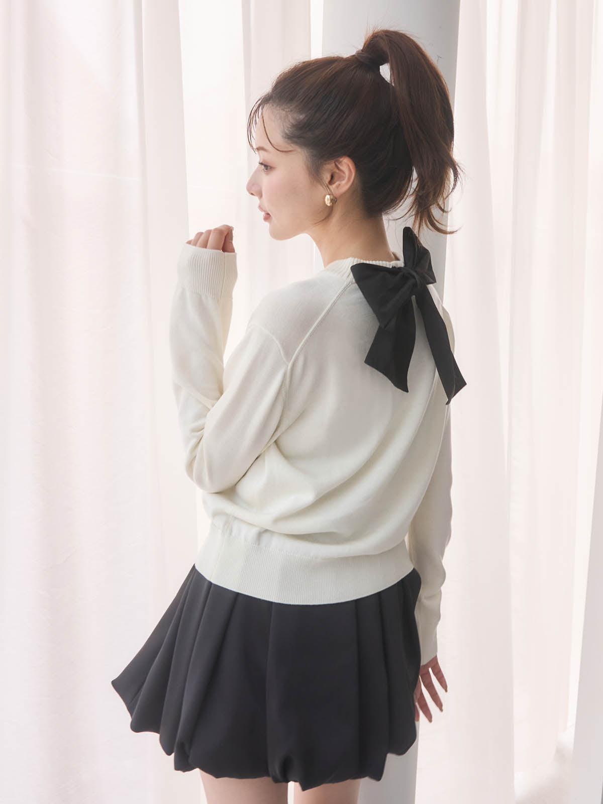 EIMYロゴニットトップス