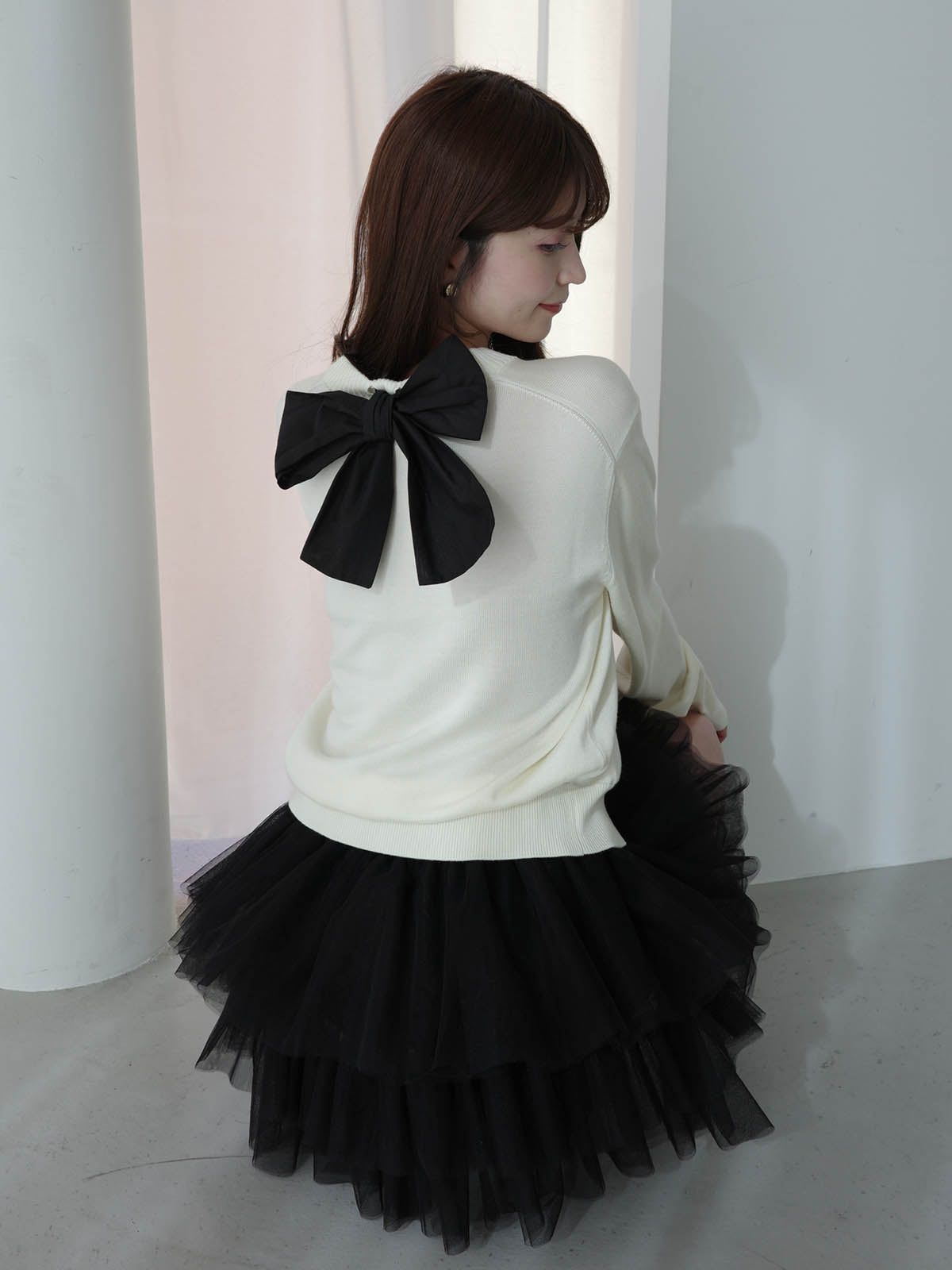 EIMYロゴニットトップス