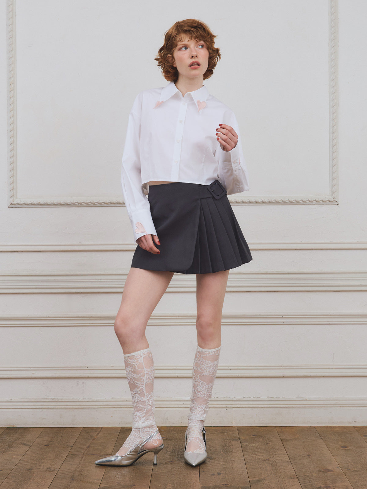 PRE ORDER】ハートモチーフシャツ