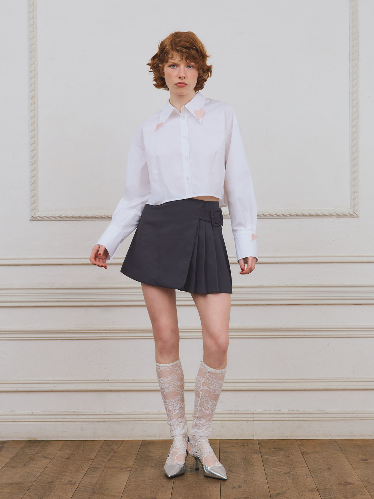 【PRE ORDER】ハートモチーフシャツ