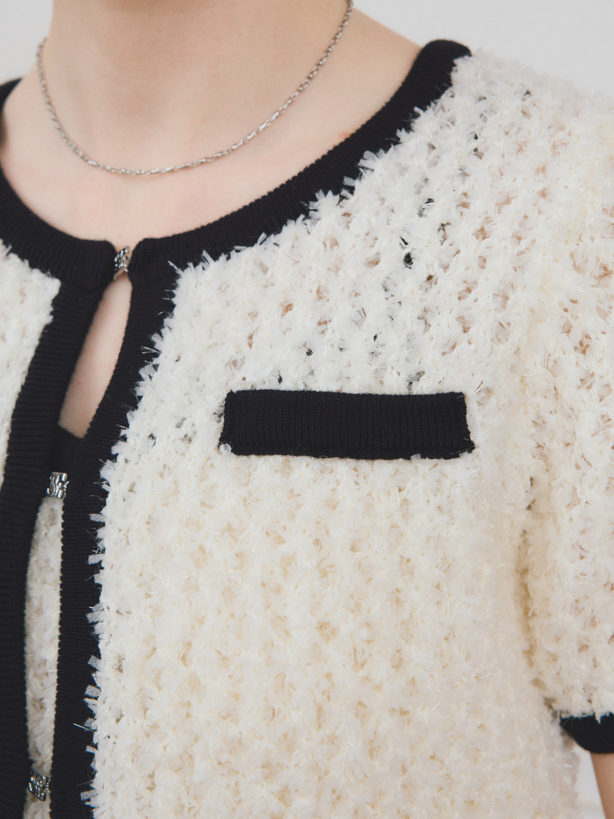 【PRE ORDER】リボンヤーンビスチェセットトップス