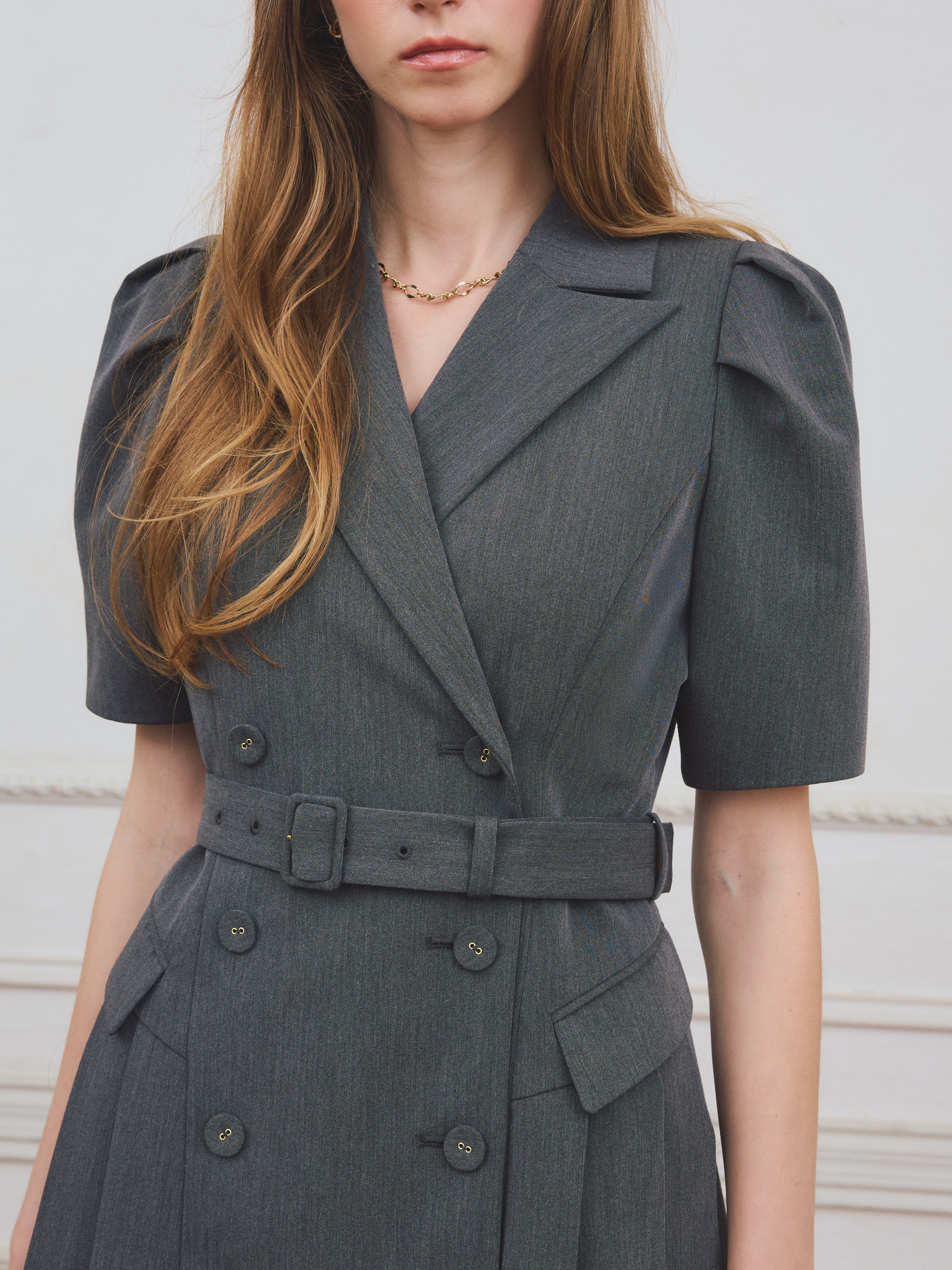 【PRE ORDER】トレンチミニワンピース