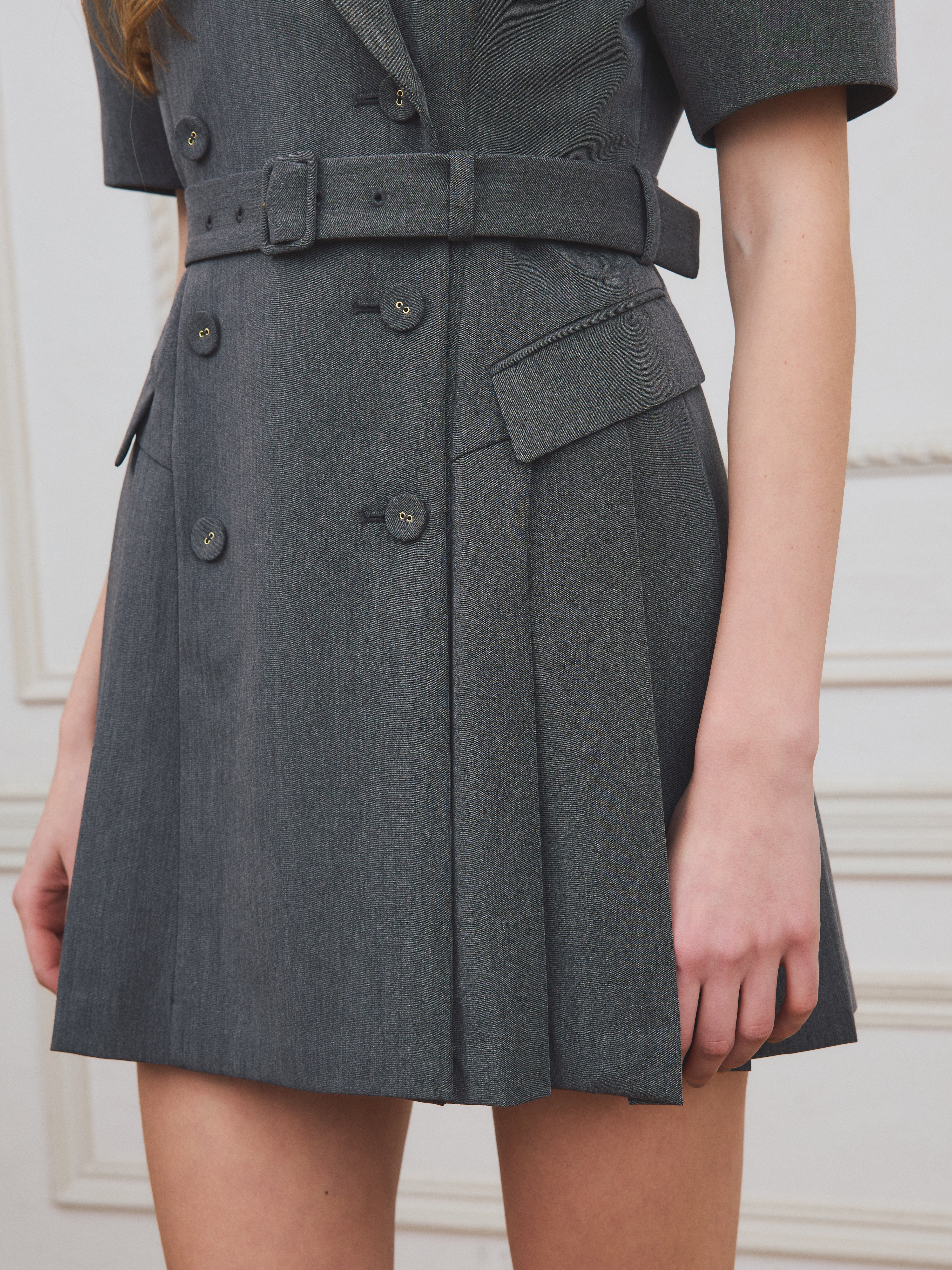 【PRE ORDER】トレンチミニワンピース