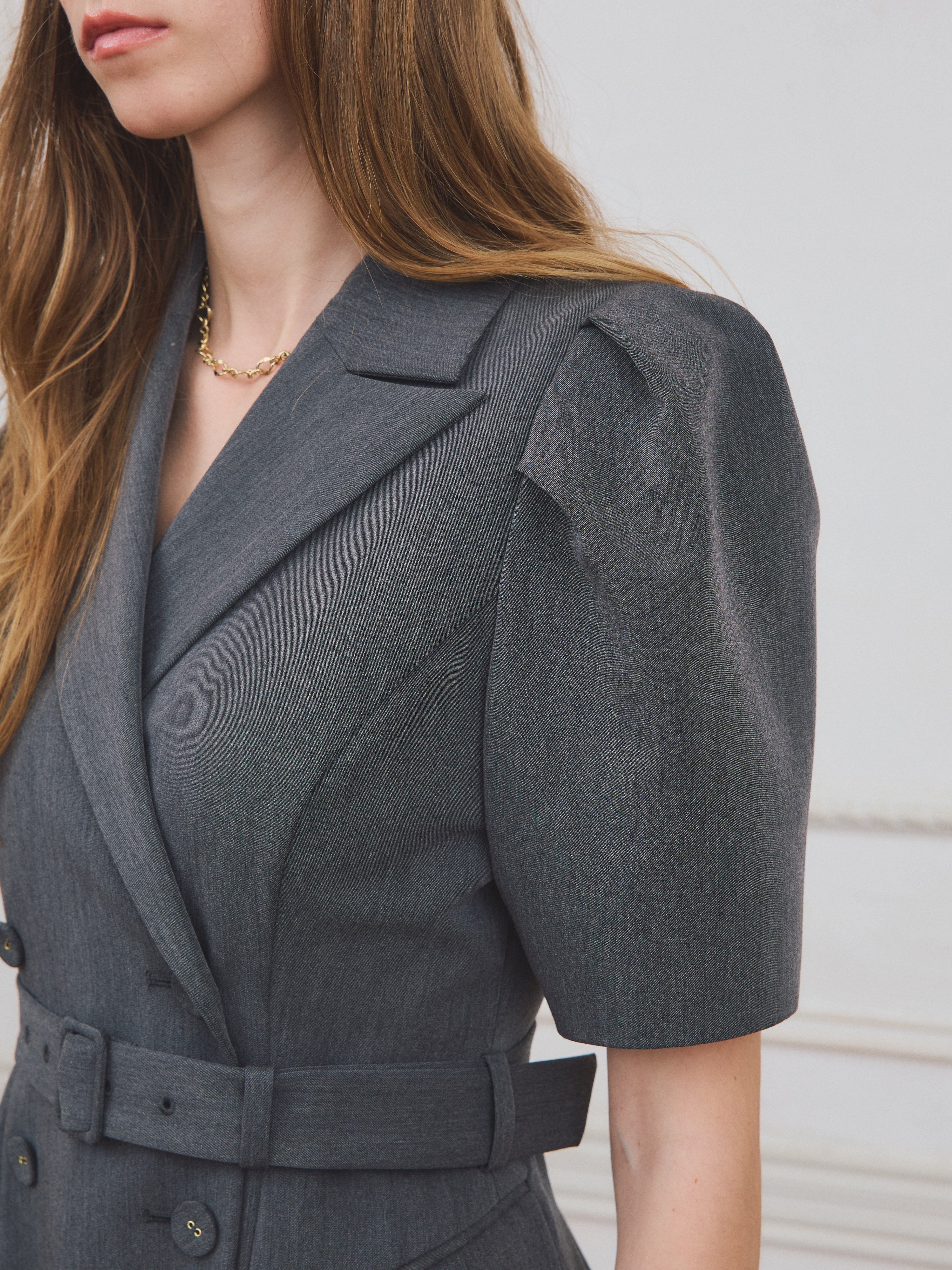 【PRE ORDER】トレンチミニワンピース