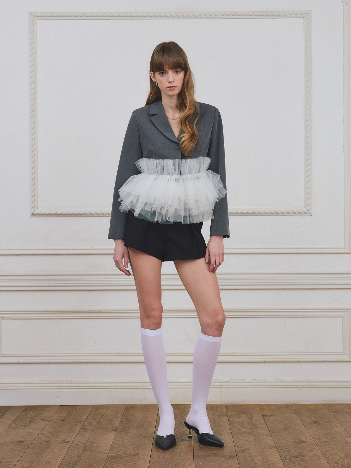 ボリュームチュールジャケット