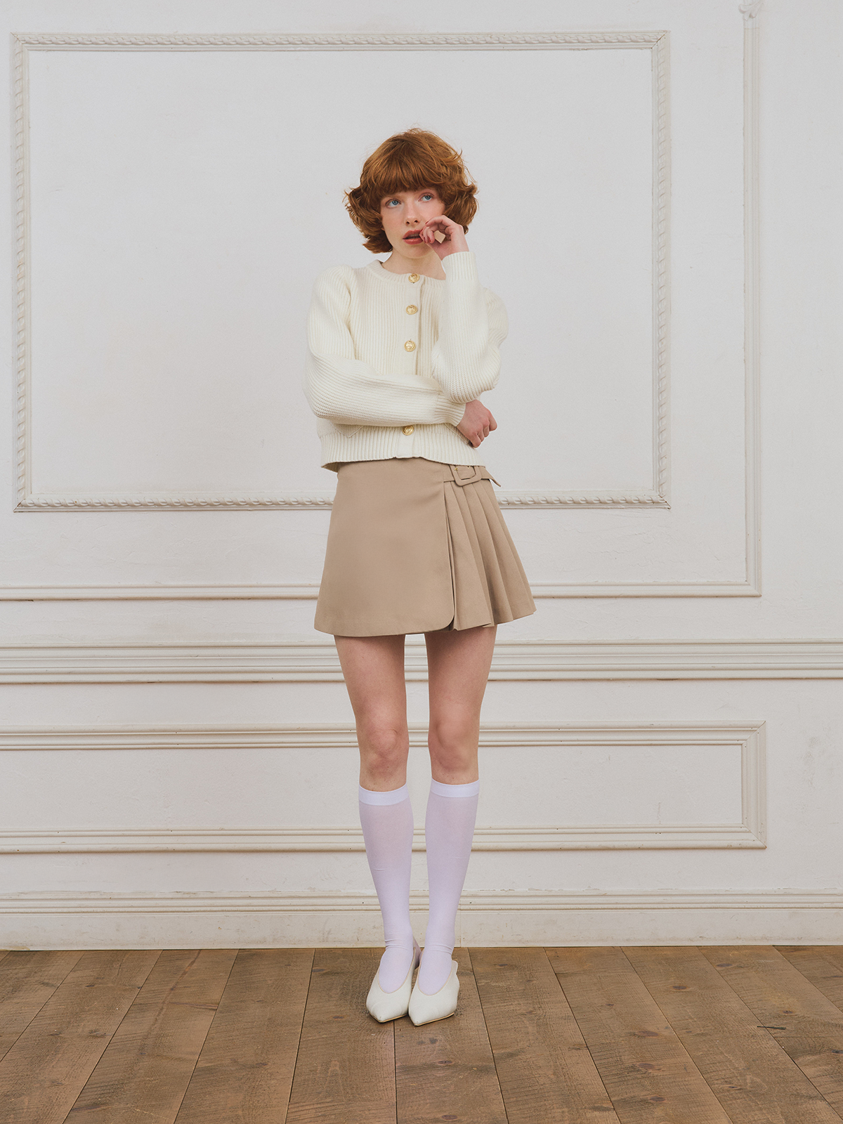 【PRE ORDER】ハートポケットニットジャケット