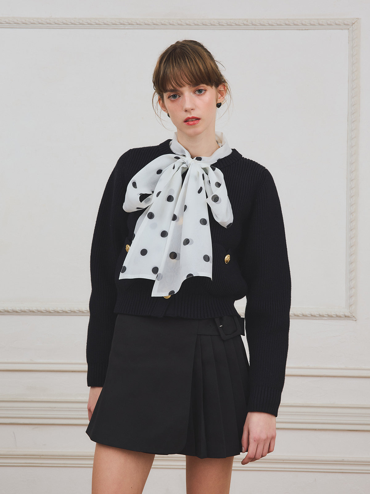 【PRE ORDER】ハートポケットニットカーディガン