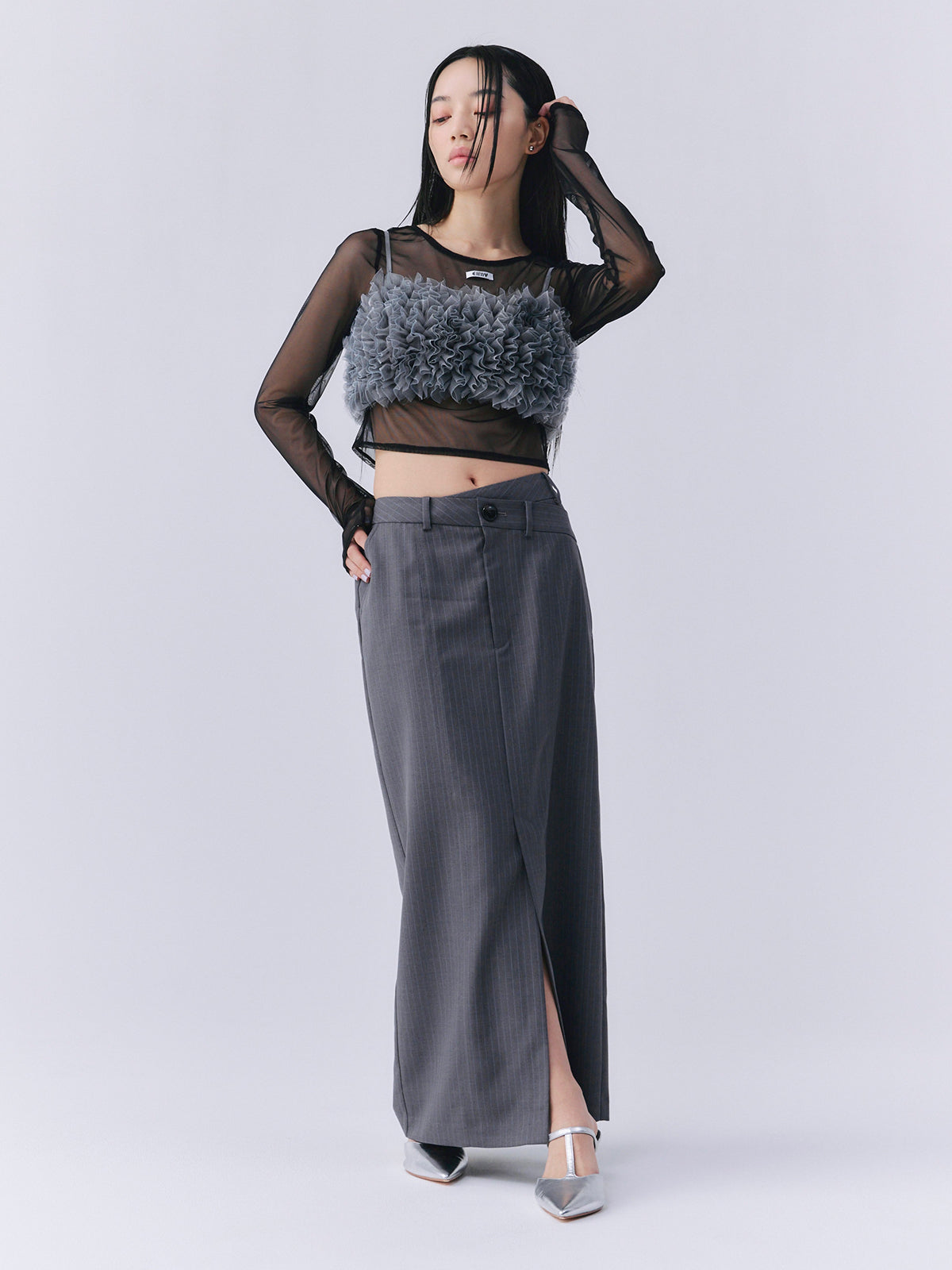 ウェストデザインスカート