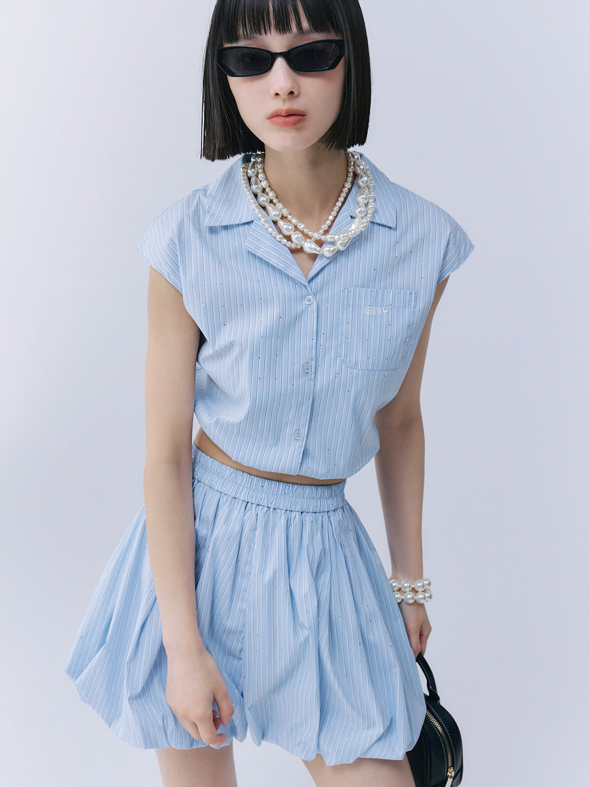 ビジュートリムシャツSET UP