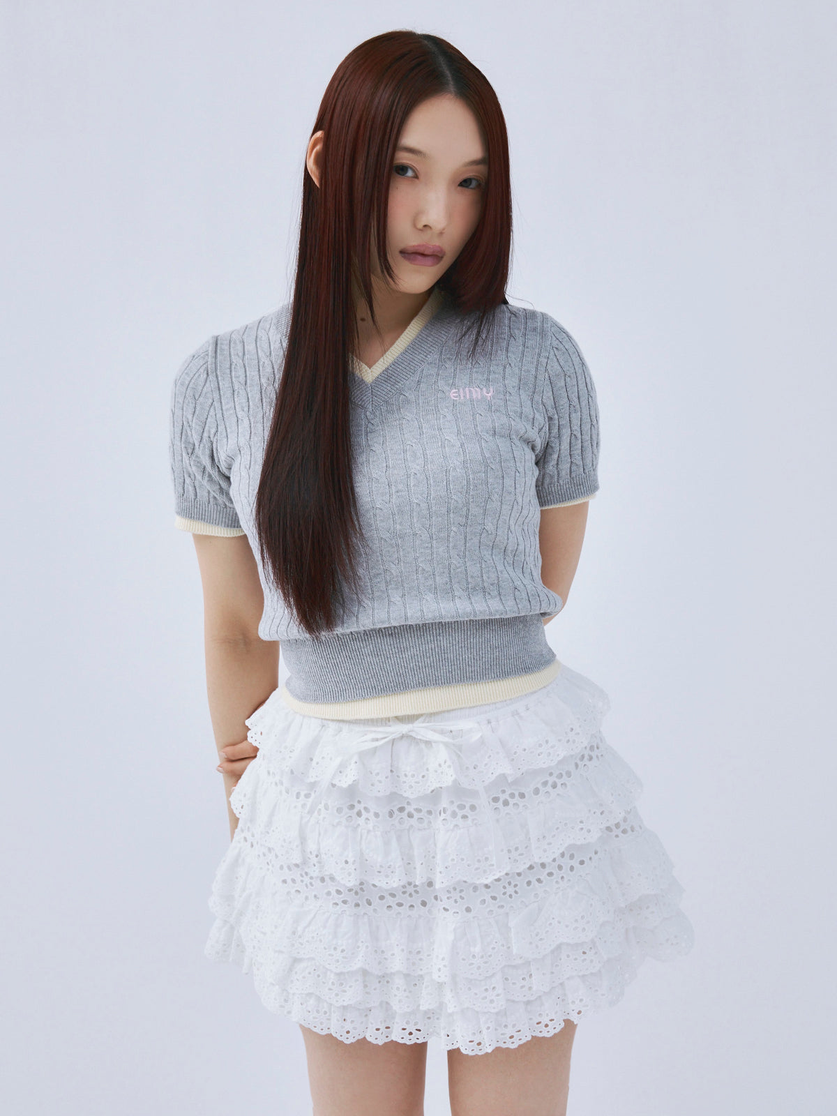 ティアードミニスカート