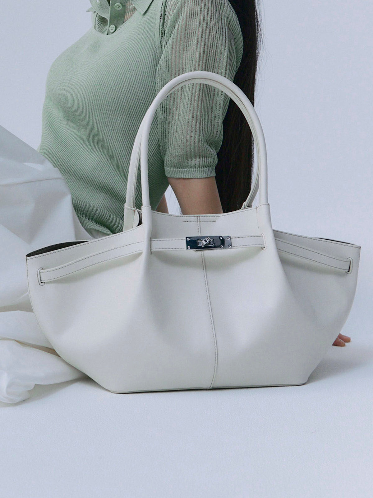 ベルテッドトートバッグ