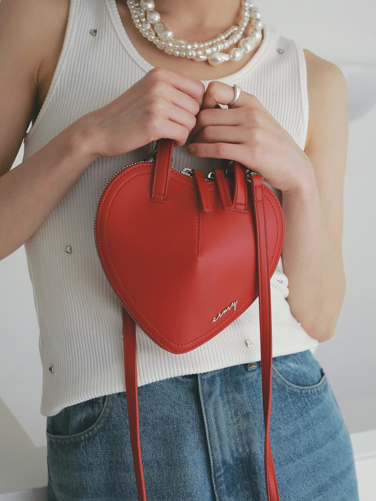 ハートミニショルダーバッグ