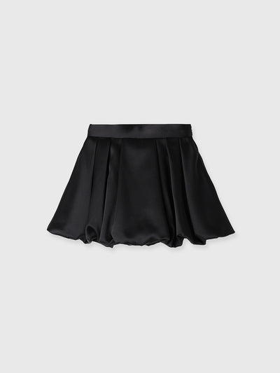 SATIN RIBBON MINI SKIRT