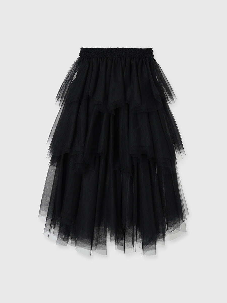 ボリュームチュール2WAYワンピース