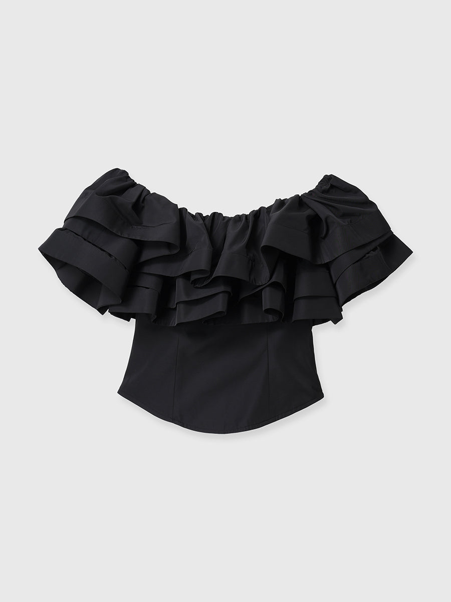 Andequal フリルオフショルダートップス Andequal フリルオフショルダートップス Andequal フリルオフ