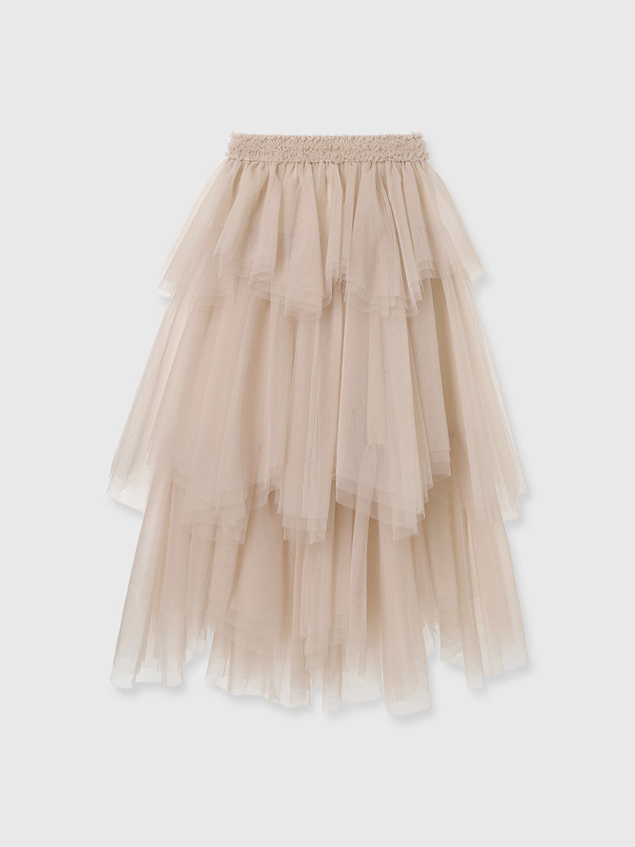 ボリュームチュール2WAYワンピース