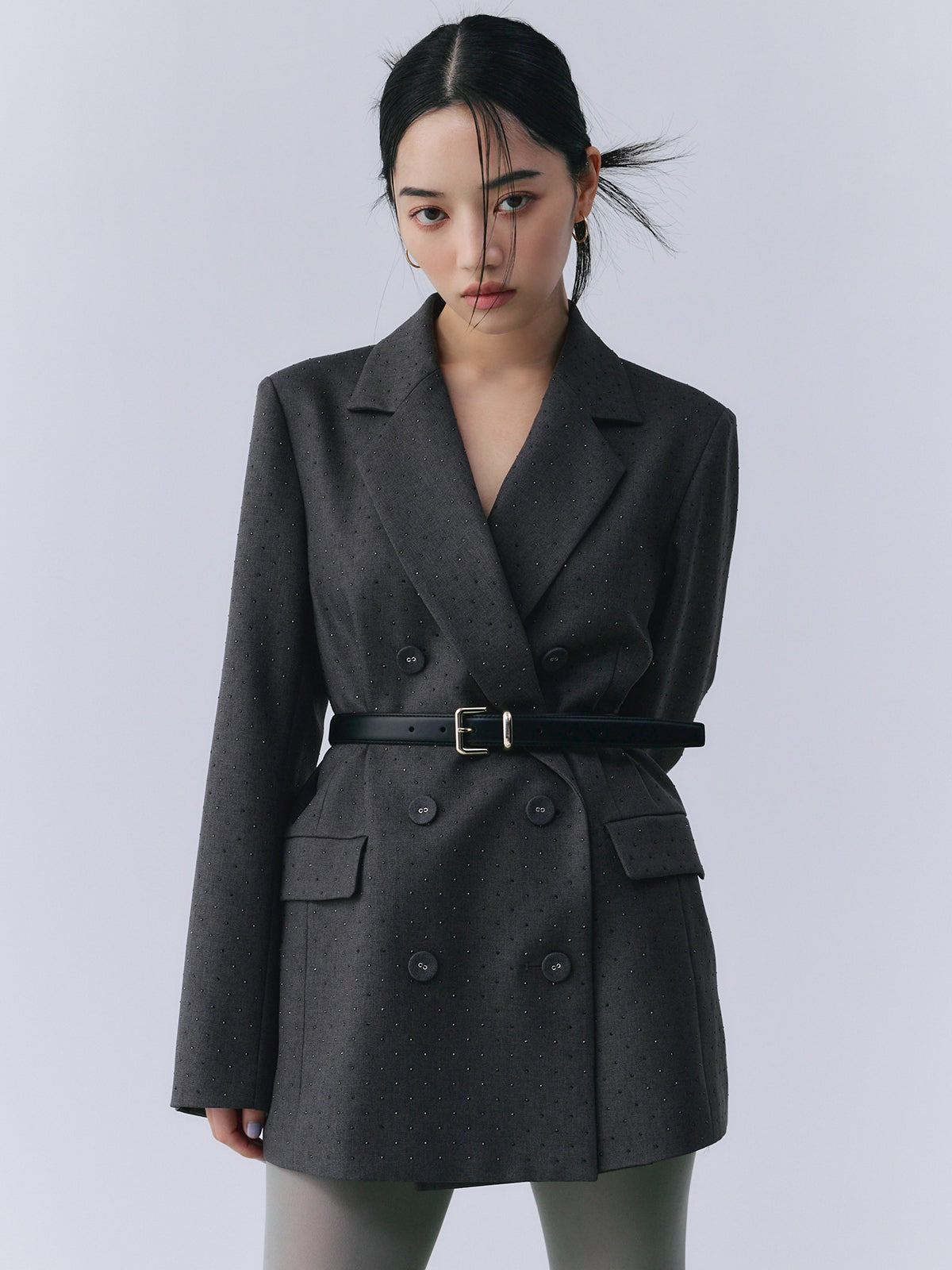 ビジュートリムテーラードジャケット