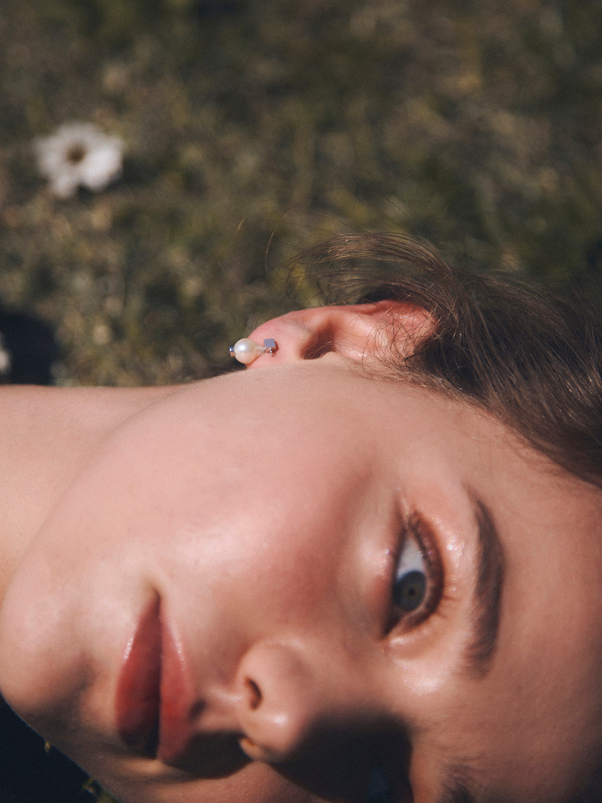 【AYUS】Akoya baropue pearl swing earrings 7.5-8mm