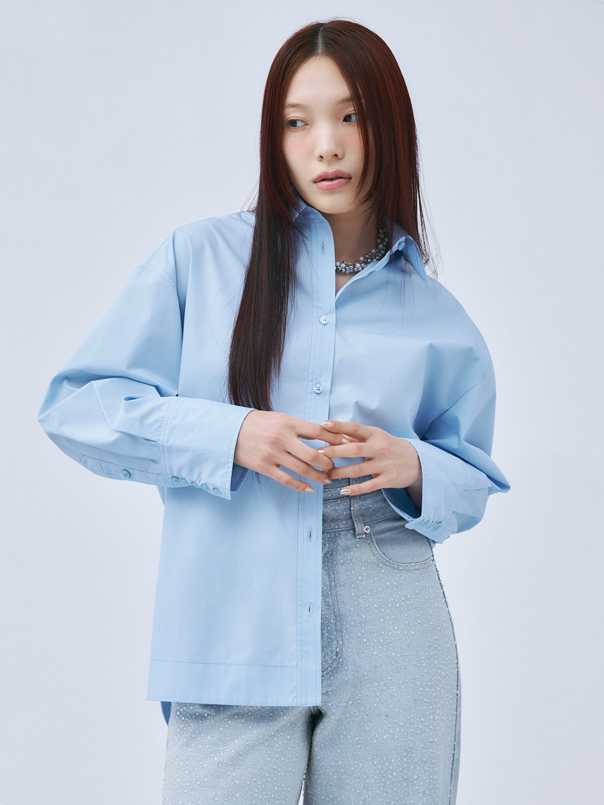 オーバーサイズシャツ