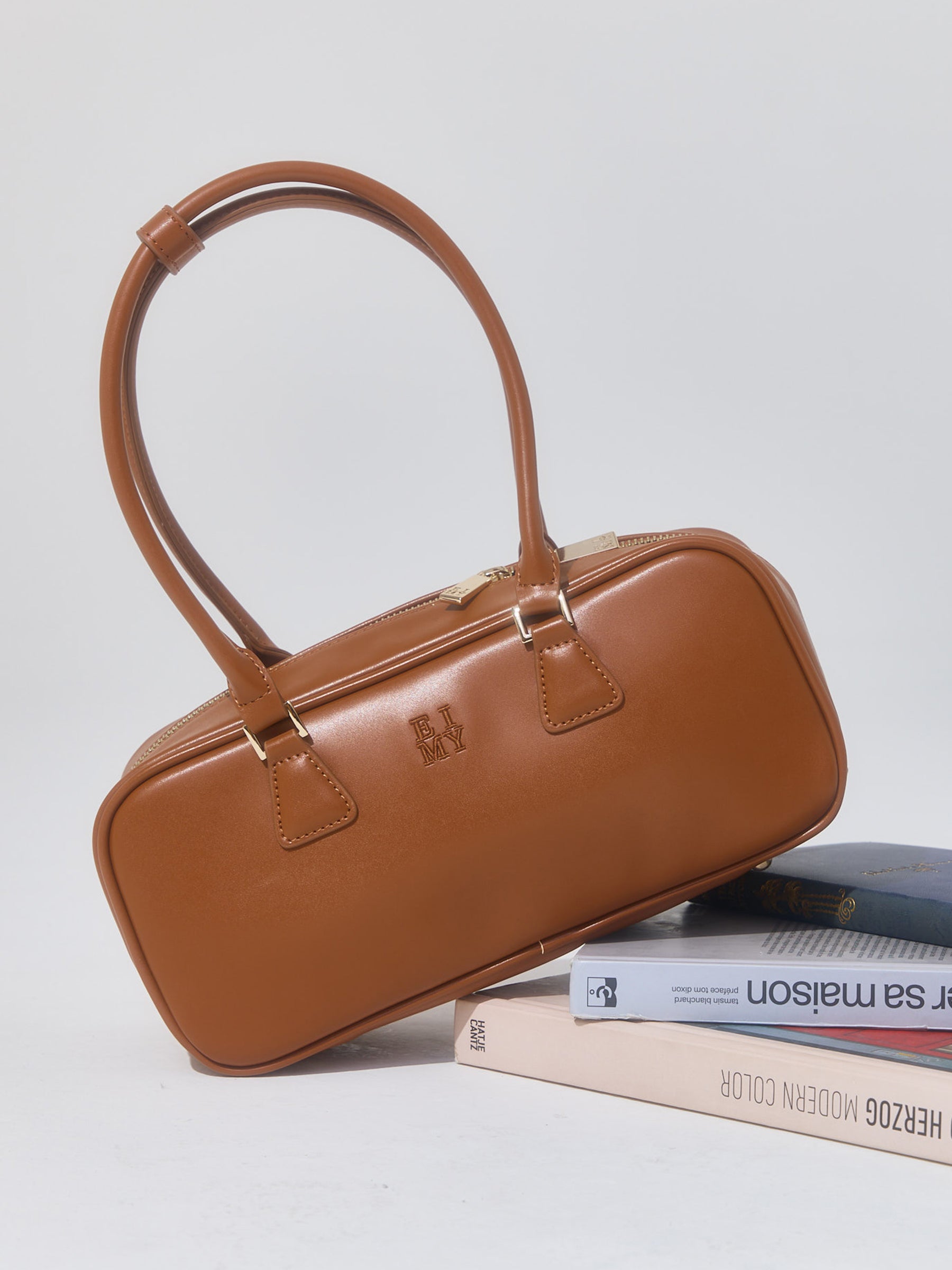 EIMYロゴボストンバッグ