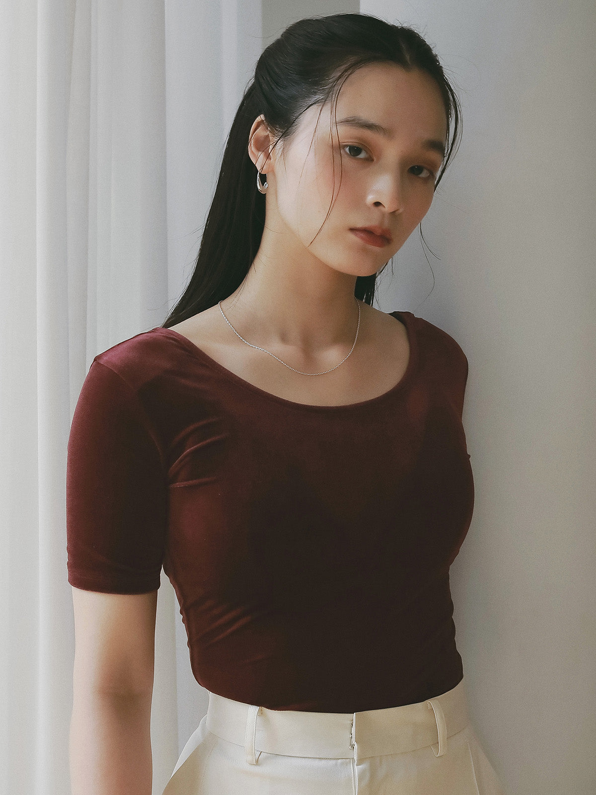 コンパクトベロアトップス