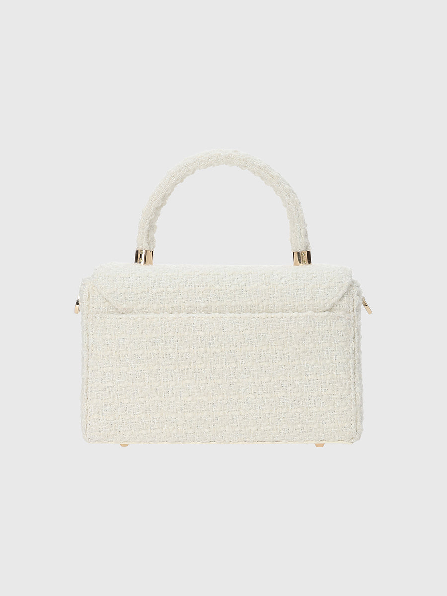 ツイードバッグ