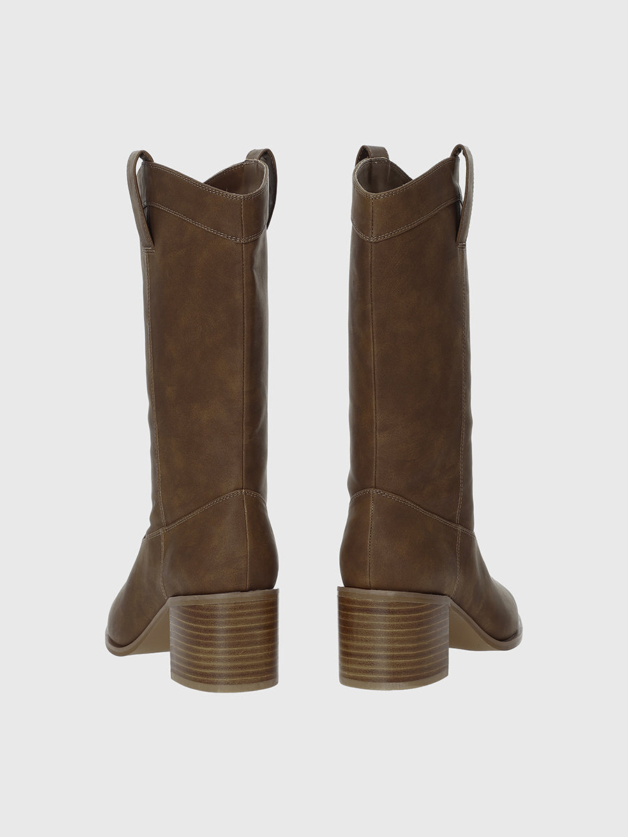 ポインテッドウエスタンブーツ