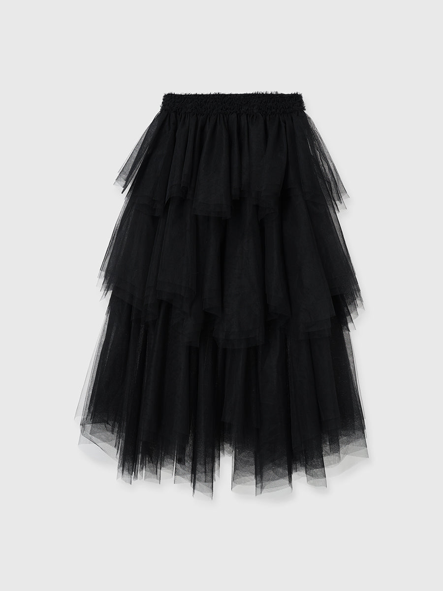 ボリュームチュール2WAYワンピース