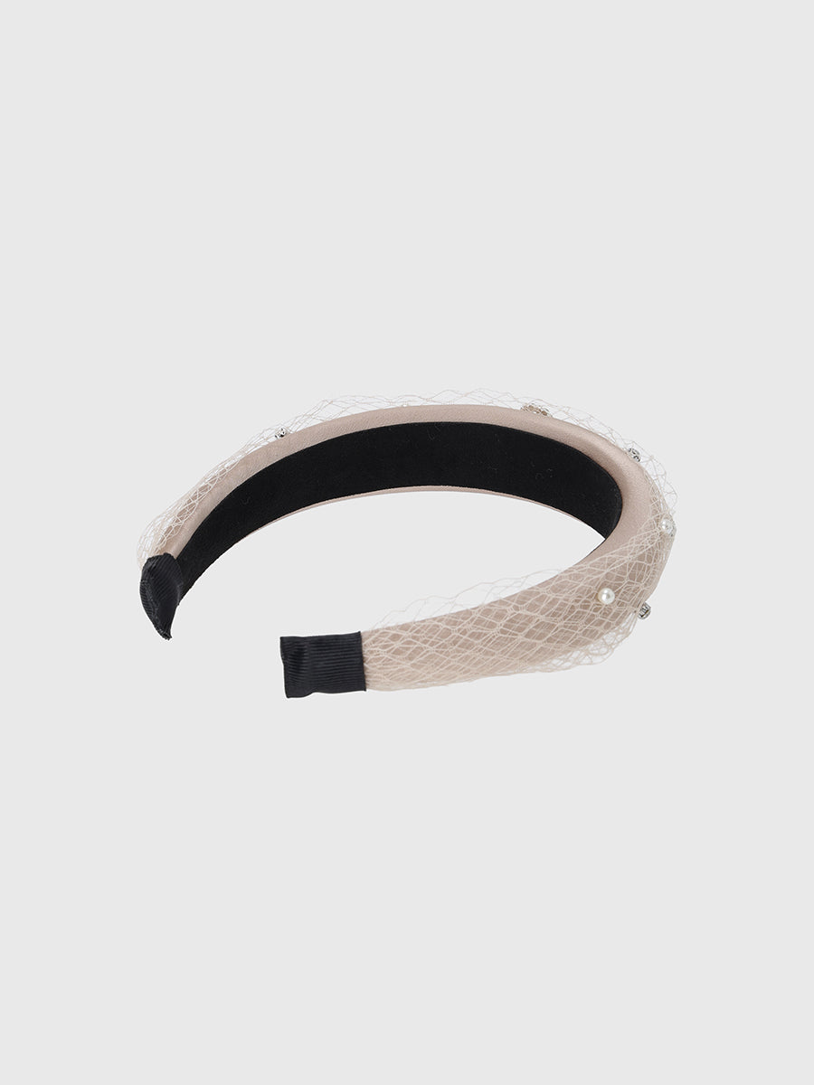 ビジューカチューシャ