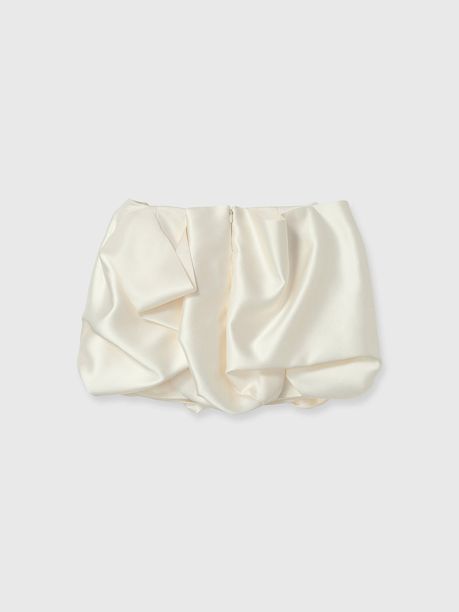 ドレープバルーンミニスカート