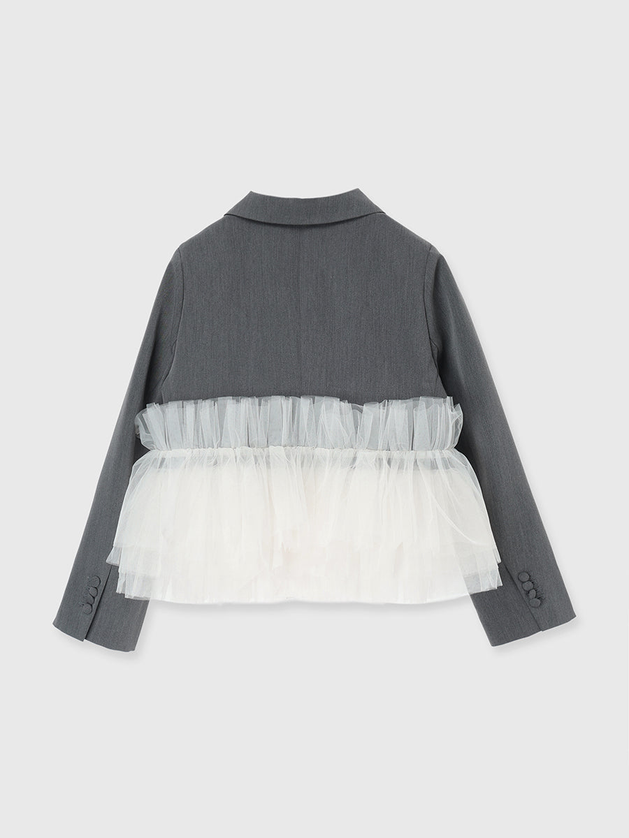 ボリュームチュールジャケット